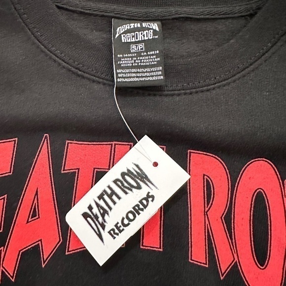 NWT Crooks & Castles x Death Row Records Split Chair Logo Sweatshirt - Picture 3 of 3